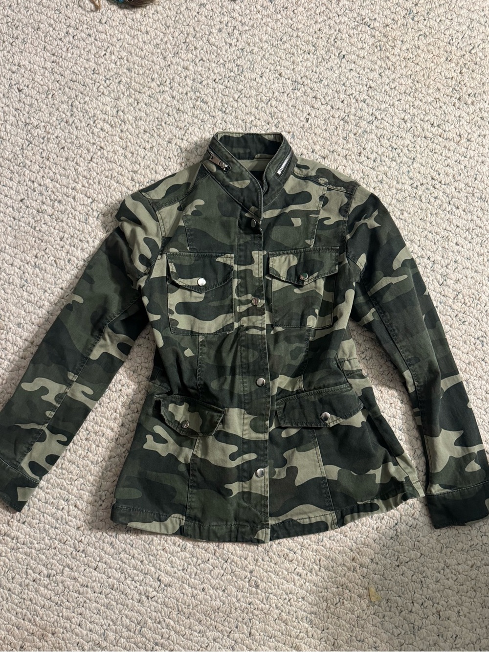 Love Tree Camouflage Utility Jacket
